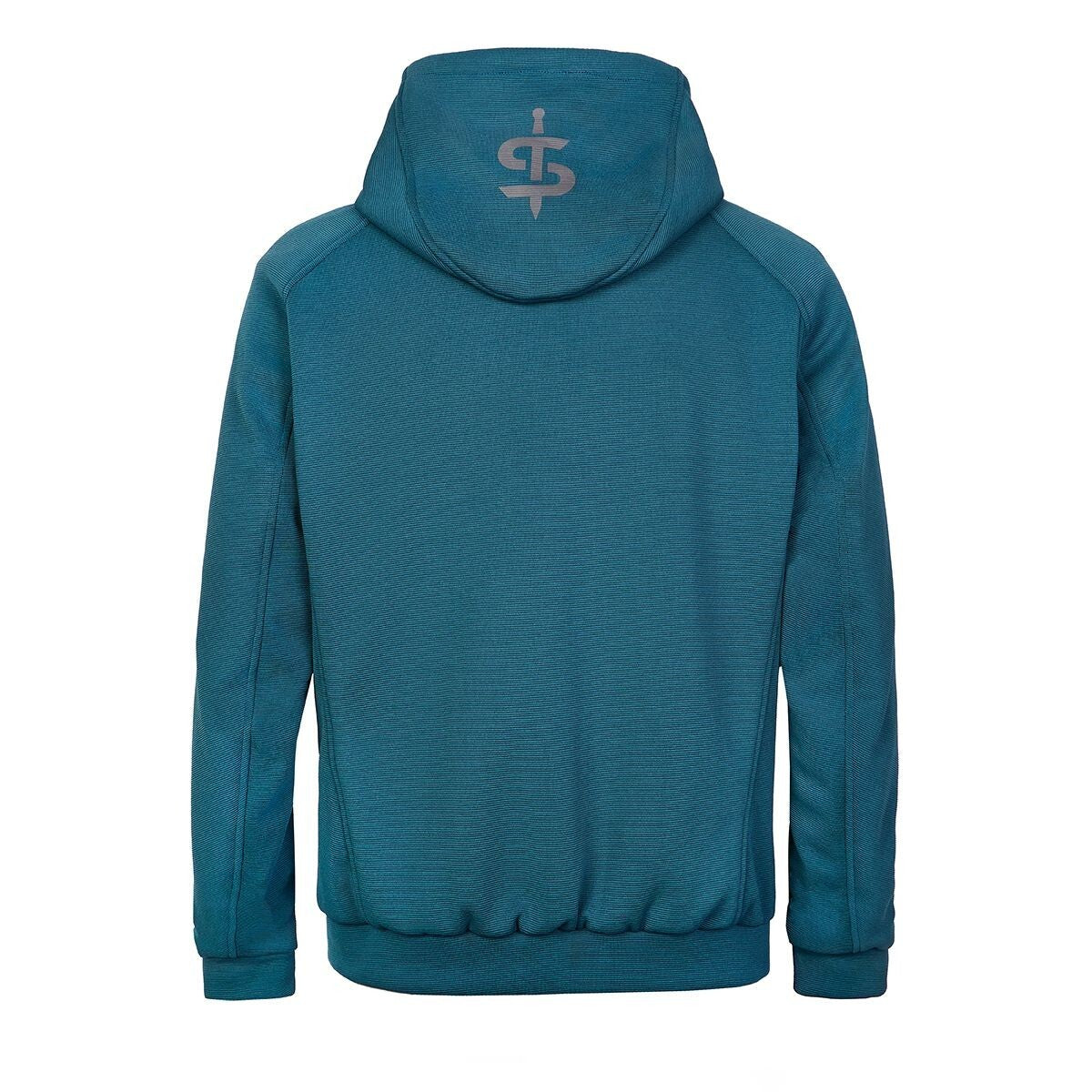 Spada Blade Zip Front CEAA Motorcycle Motorbike Armoured Hoodie Coral Blue