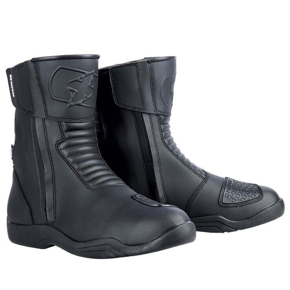 Oxford Warrior 2.0 Waterproof Rainseal Motorcycle Motorbike Short Boot Black