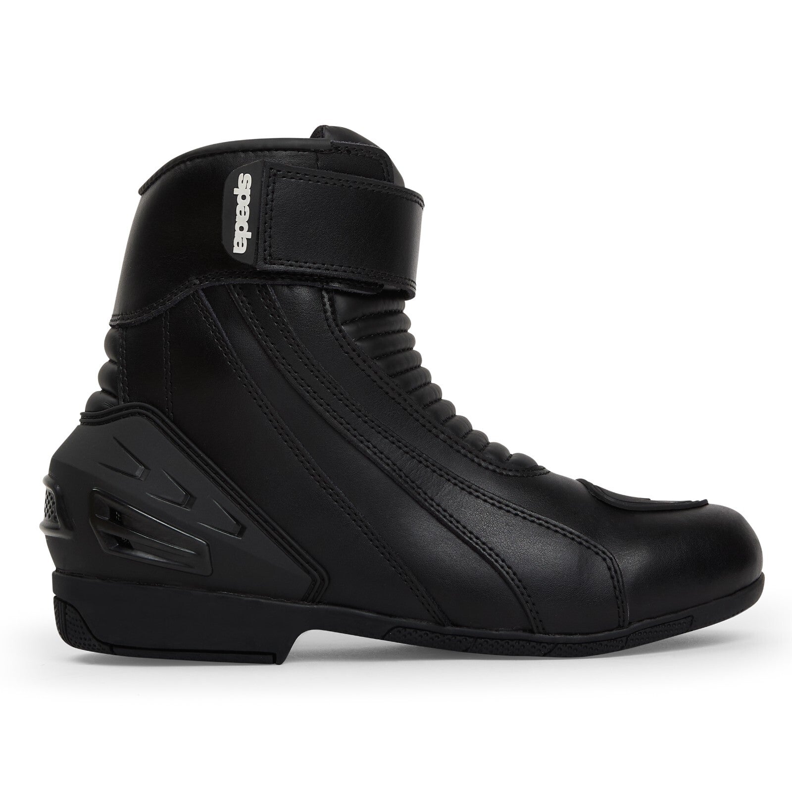 Spada Icon CE Motorcycle Motorbike Waterproof Short Boots Black