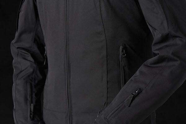 Furygan Ladies Classic All Seasons Motorcycle Textile Jacket Jody - Black