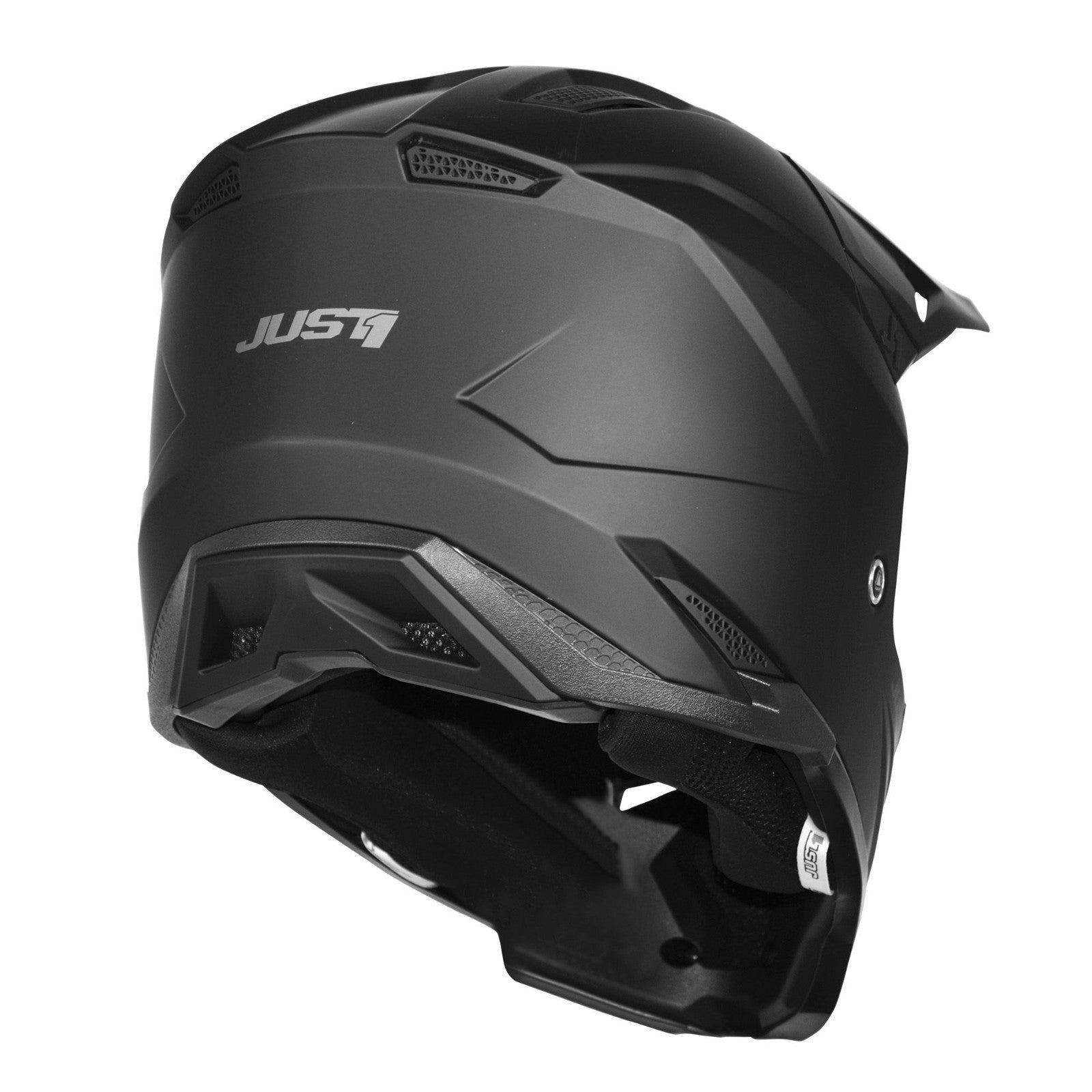 Just1 J40 Motocross MX Off Road Motorcycle Motorbike Helmet Matt Black