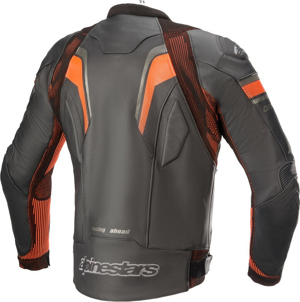 Alpinestars GP Plus R V3 Rideknit Motorcycle Motorbike Leather Jacket - EU58