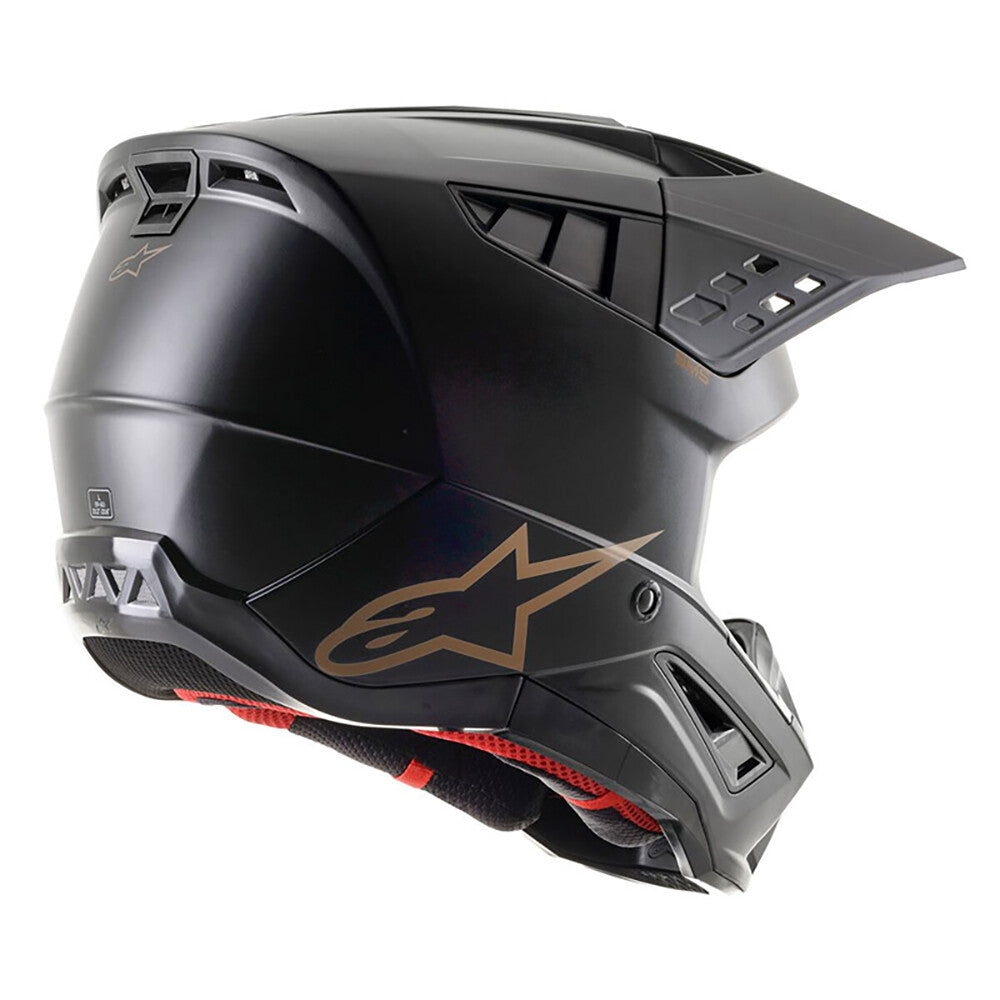 Alpinestars S-M5 Solid MX Off Road Motorcycle Motorbike Helmet Matt Black
