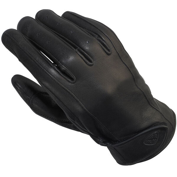 Ixon RS Cruise VX Classic Style Goat Leather Motorcycle Motorbike Gloves - Black