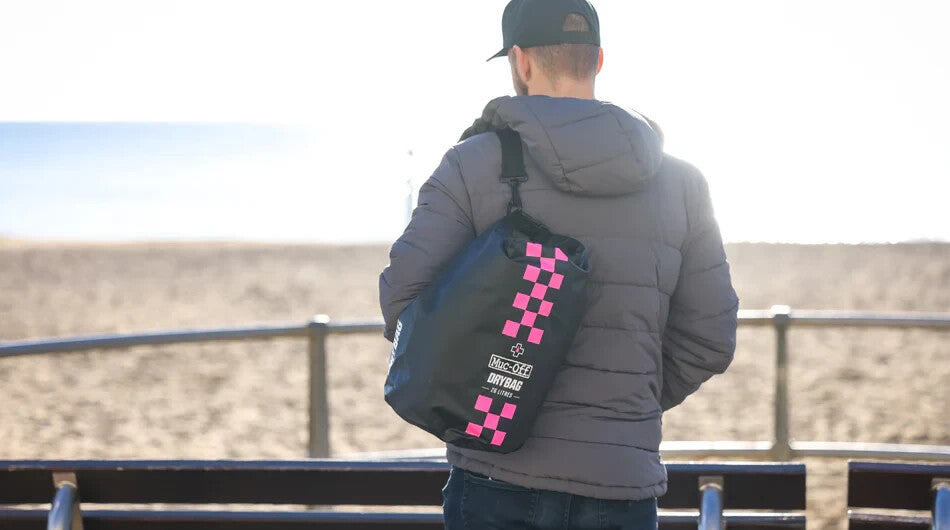 Muc-Off Medium Dry Bag 26L Waterproof Roll Bag With Should Strap