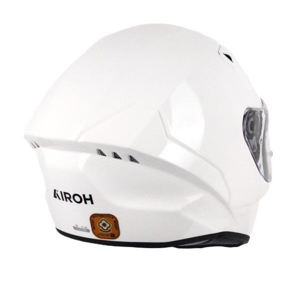 Airoh Connor ECE2206 Full Face Motorcycle Motorbike Helmet White Gloss