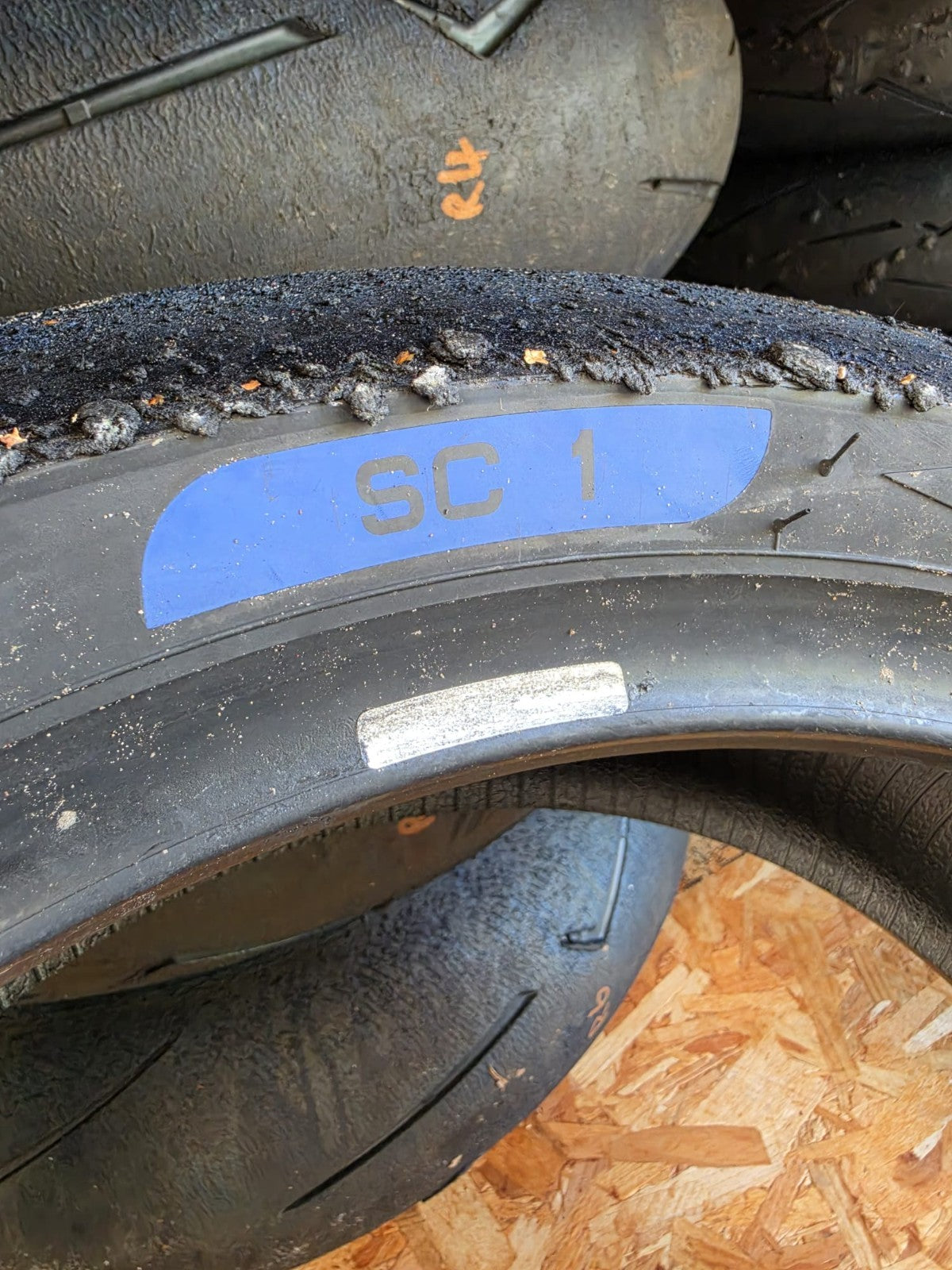 Pirelli Diablo Supercorsa Rear SC1 200/60-17 V4 Part worn scub motorcycle tyre