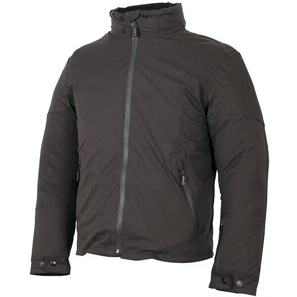 Weise Drift Textile Waterproof CEAA Motorcycle Motorbike Hooded Jacket - Black