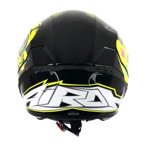 Airoh Connor ECE2206 Full Face Motorcycle Motorbike Helmet Black Gamer Gloss