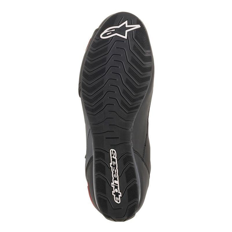 Alpinestars Faster 3 Drystar Waterproof Motorcycle Motorbike Shoe Black Gry Red