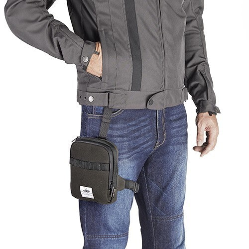 Kappa Motorcycle Motorbike Eco Friendly 1 Litre Rambler Leg Bag Olive - RB106R