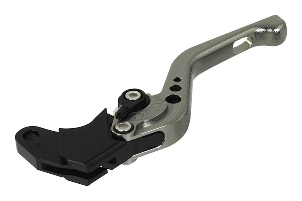 BikeTek Adjustable CNC Clutch Lever Short - Titanium, Honda CBR1000RR 08-16