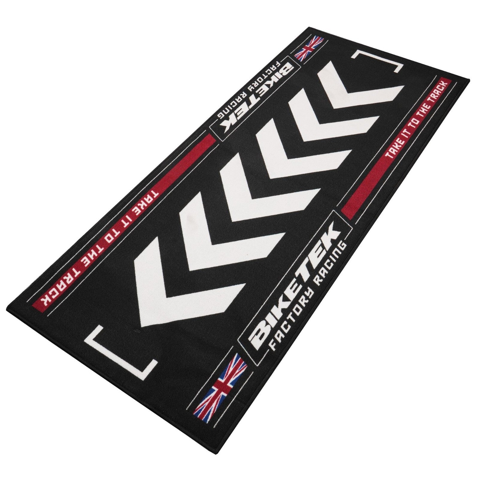 BikeTek Series 7 - British Motorcycle Garage Mat/Workshop Mat (190x80cm)