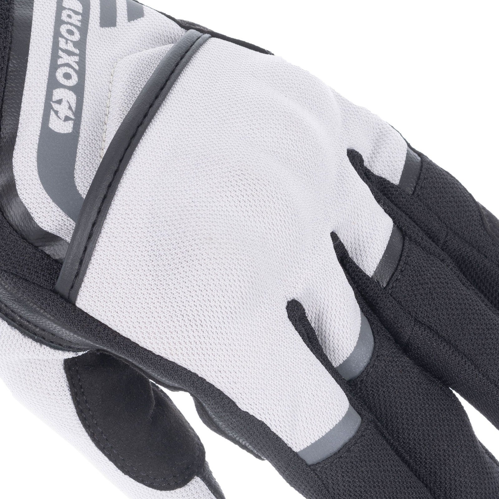 Oxford Dakar 1.0 Light Summer Mesh CE L1 Motorcycle Motorbike Glove Black Sliver