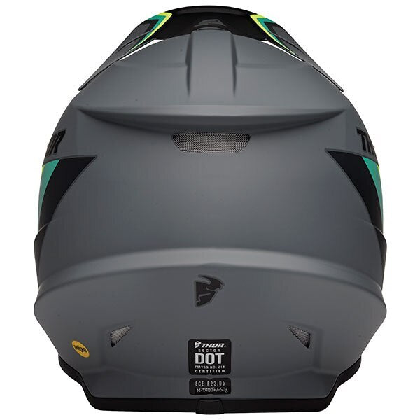 Thor Sector MIPS Off Road MX Enduro ACU Gold Helmet Runner Grey / Teal