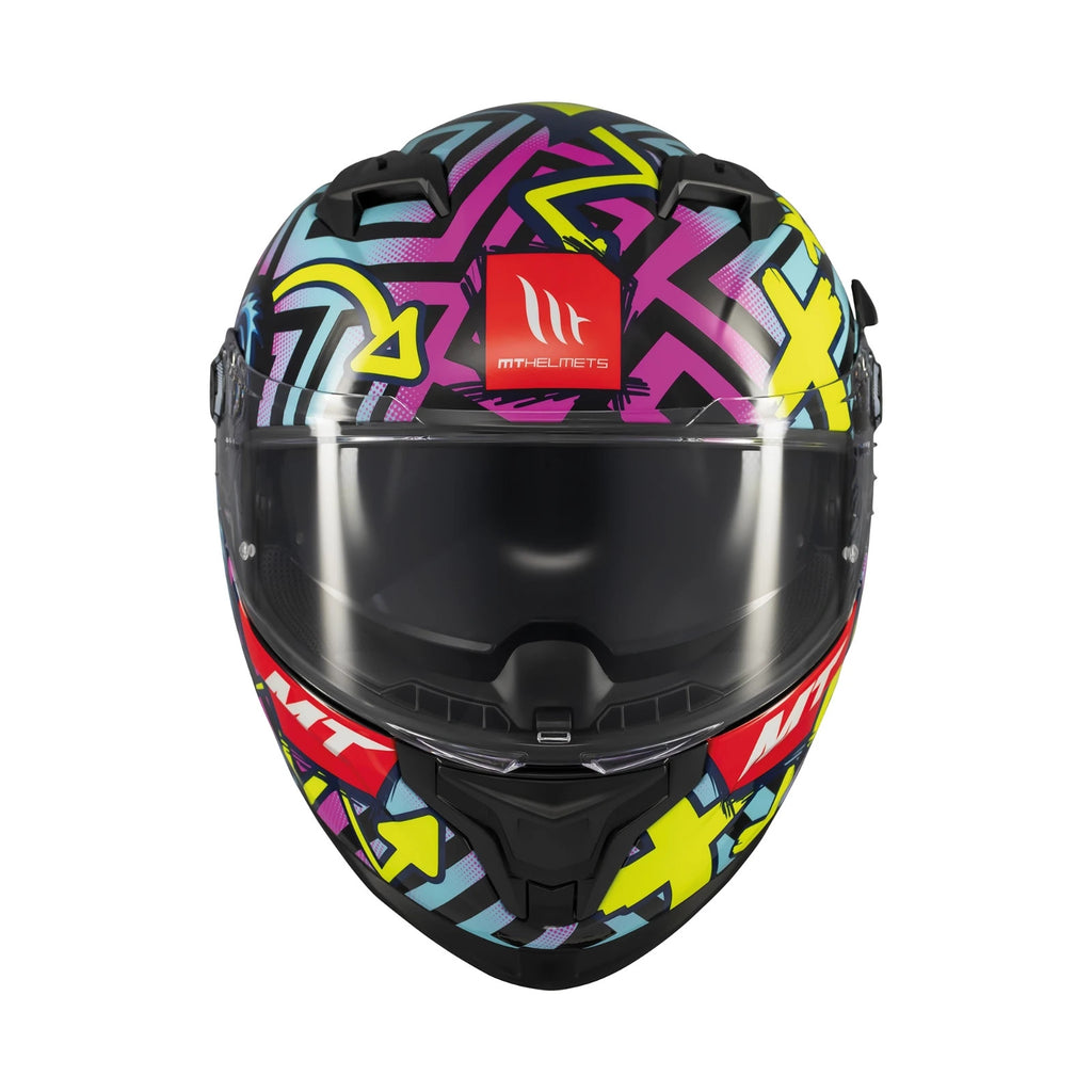 MT Helmets Braker Crazy Teddy Full Face ECE2206 Motorcycle Motorbike Helmet