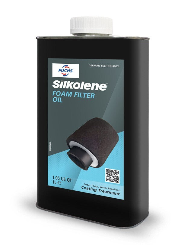Silkolene Foam Filter Coating MX Motocross Motorbike Advanced Air Filter Oil -1L