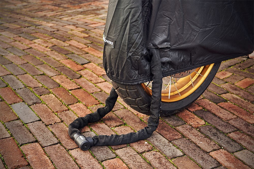 DS Covers Alfa Motorcycle Lined Licence Window Weatherproof Cover 2-2.25m - L