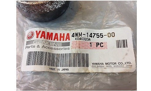 Genuine Yamaha Exhaust Silencer Gasket, XV1700 Warrior & 350 Raptor 4WM-14755-00