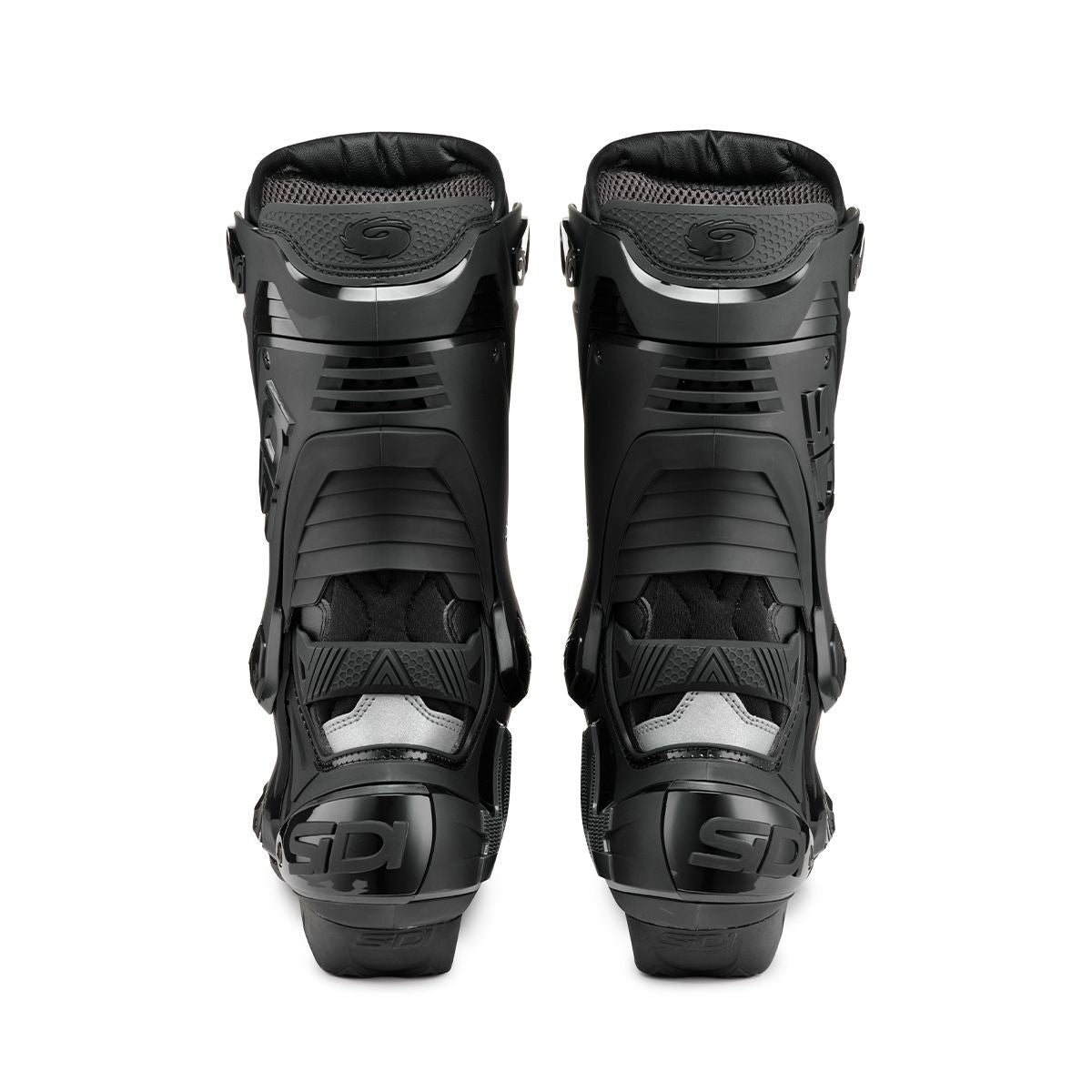 Sidi Rex Sports Race Track Day Adjustable Motorcycle Motorbike Boots Black Black