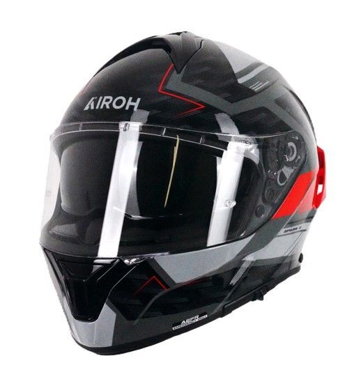 Airoh Spark 2 Chrono Full Face ECE2206 Motorcycle Motorbike Helmet Zenith Red