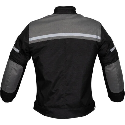 Duchinni Grid Kids CEAA Motorcycle Motorbike Jacket Black Gun