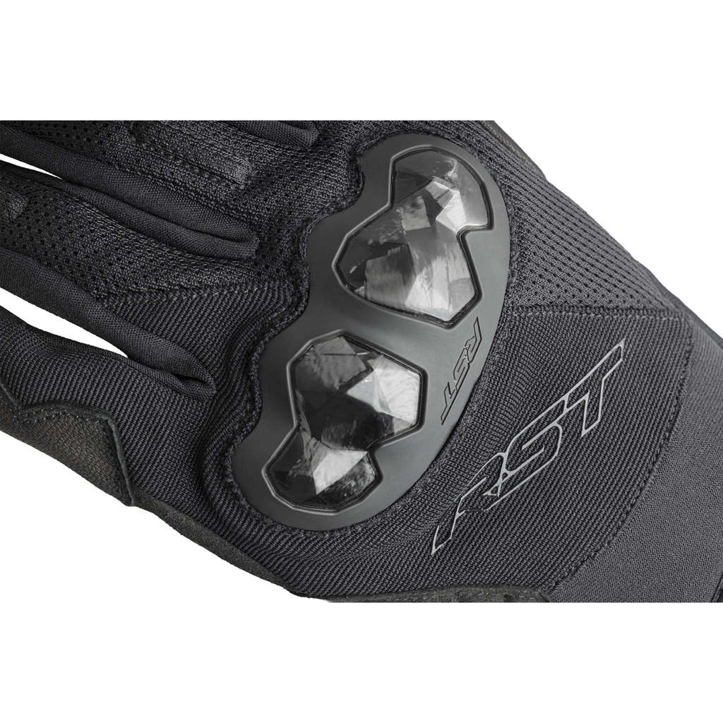 RST Jetstream Summer Short Carbon Knuckle Motorcycle Motorbike Mesh Gloves