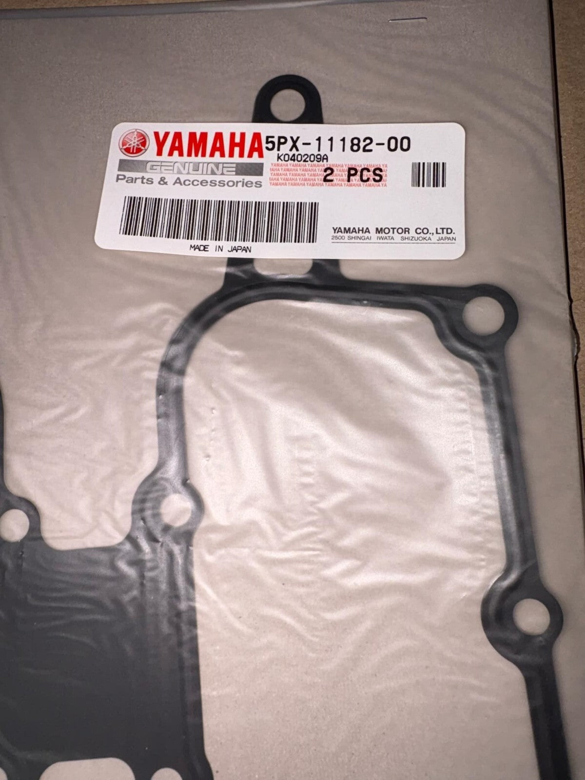 Genuine Yamaha  XV1700 02-09 Cylinder Head Gasket 2 Pack - 5PX-11182-00