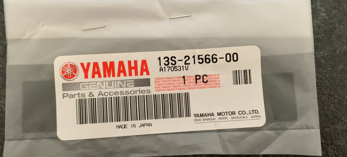 Yamaha New Genuine R6 Tape Strip, ( 11cm x 2cm ) est. 13S-21566-00