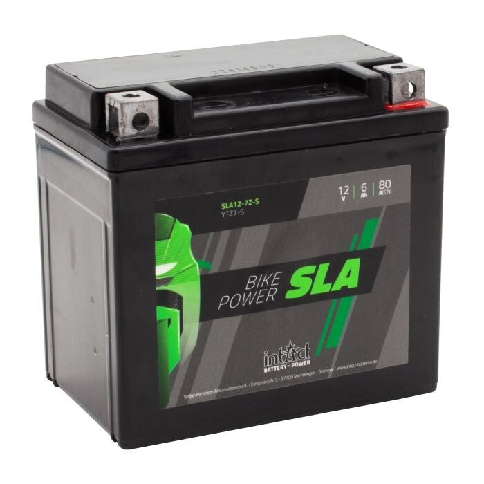 intAct YTZ7-S Sealed Activated SLA Bike-Power Motorcycle Motorbike Battery