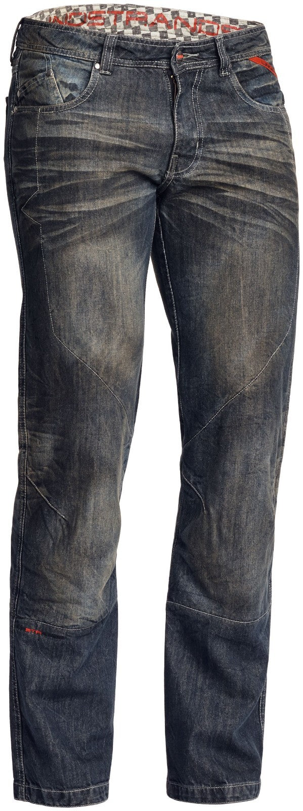 Lindstrands Blaze Lady Motorcycle Motorbike Jeans - Vintage Denim
