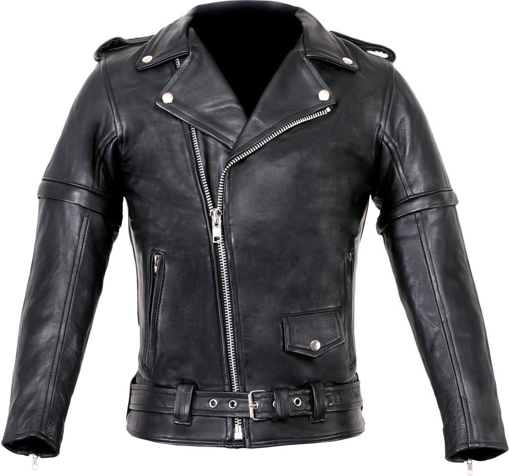 Duchinni Kids Patrol Motorcycle Motorbike Children's Kids CE AA Leather Jacket