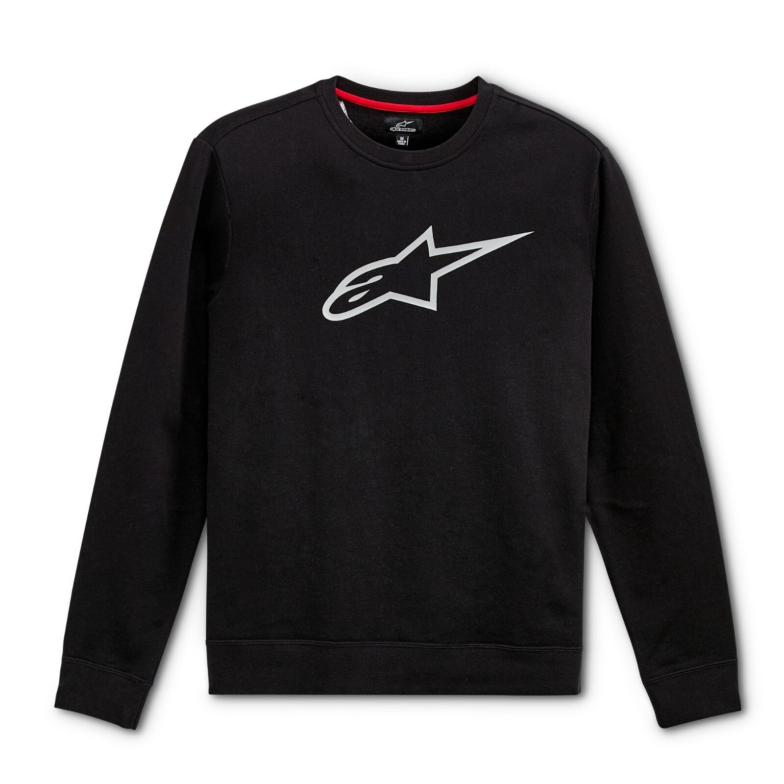 Alpinestars Ageless Casual Crew Neck Fleece Black Grey