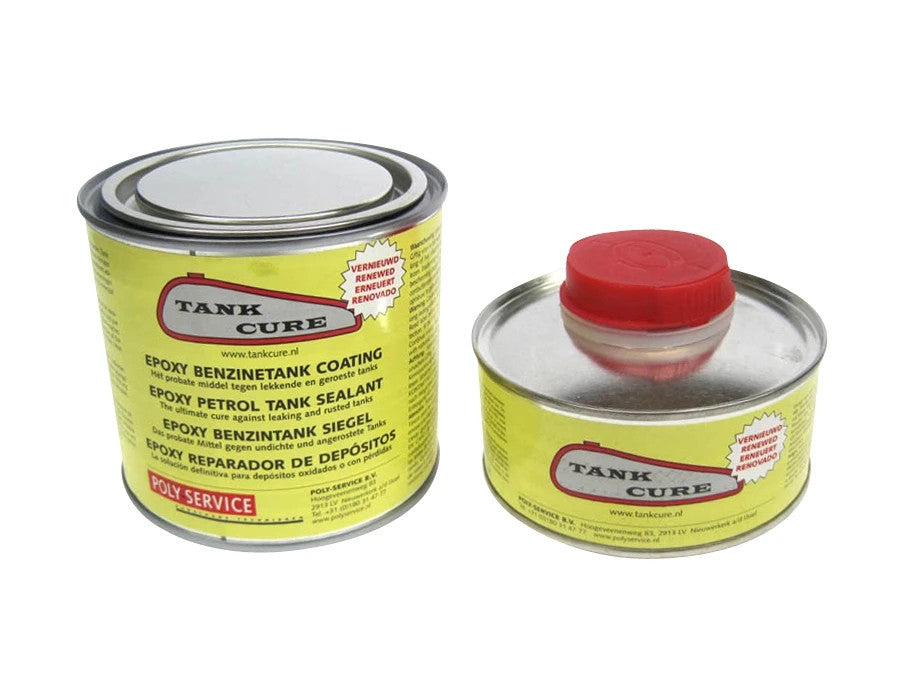 TankCure Petrol Fuel Tank Epoxy Sealant Kit Repair Classic Restoration Upto 20L