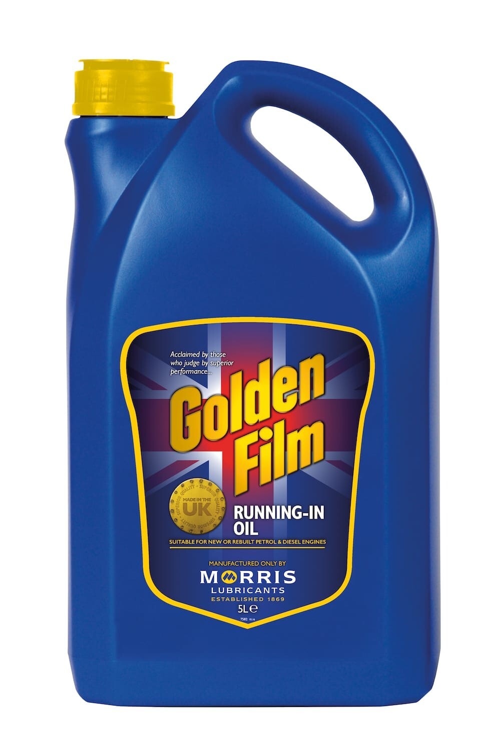 Morris Lubricants Golden Film Running-In Oil New & Rebuilt SAE 30 Engine Oil -5L