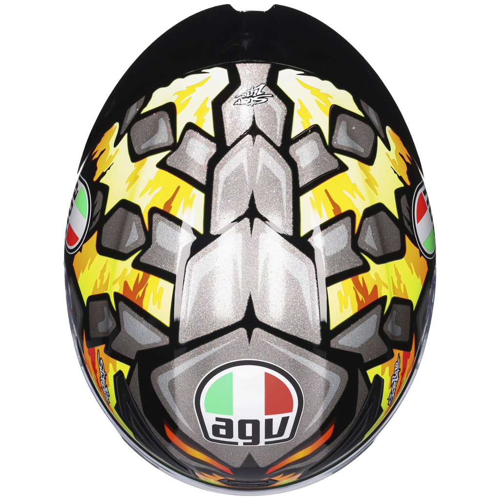 AGV K1S Bezzecchi 2023 Replica  ECE2206 Full Face Motorcycle Motorbike Helmet