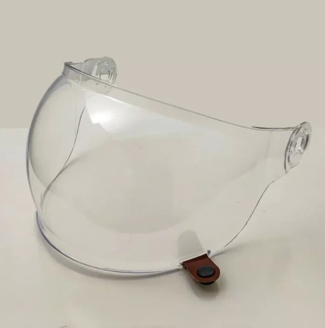 Bell Bullitt Bubble Clear Visor, Brown Tab - P401-FS-JH Motorcycle Helmet Visor
