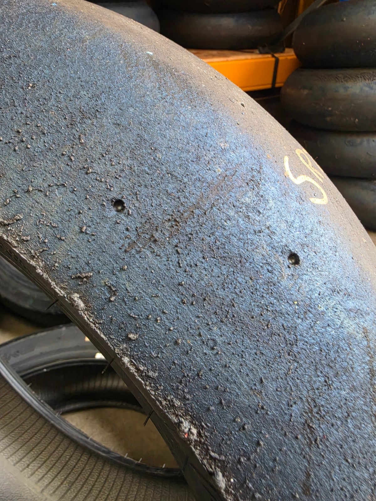 Pirelli Diablo Superbike SC0 190/60-17 Used BSB Scrub Motorcycle Tyre - SR20