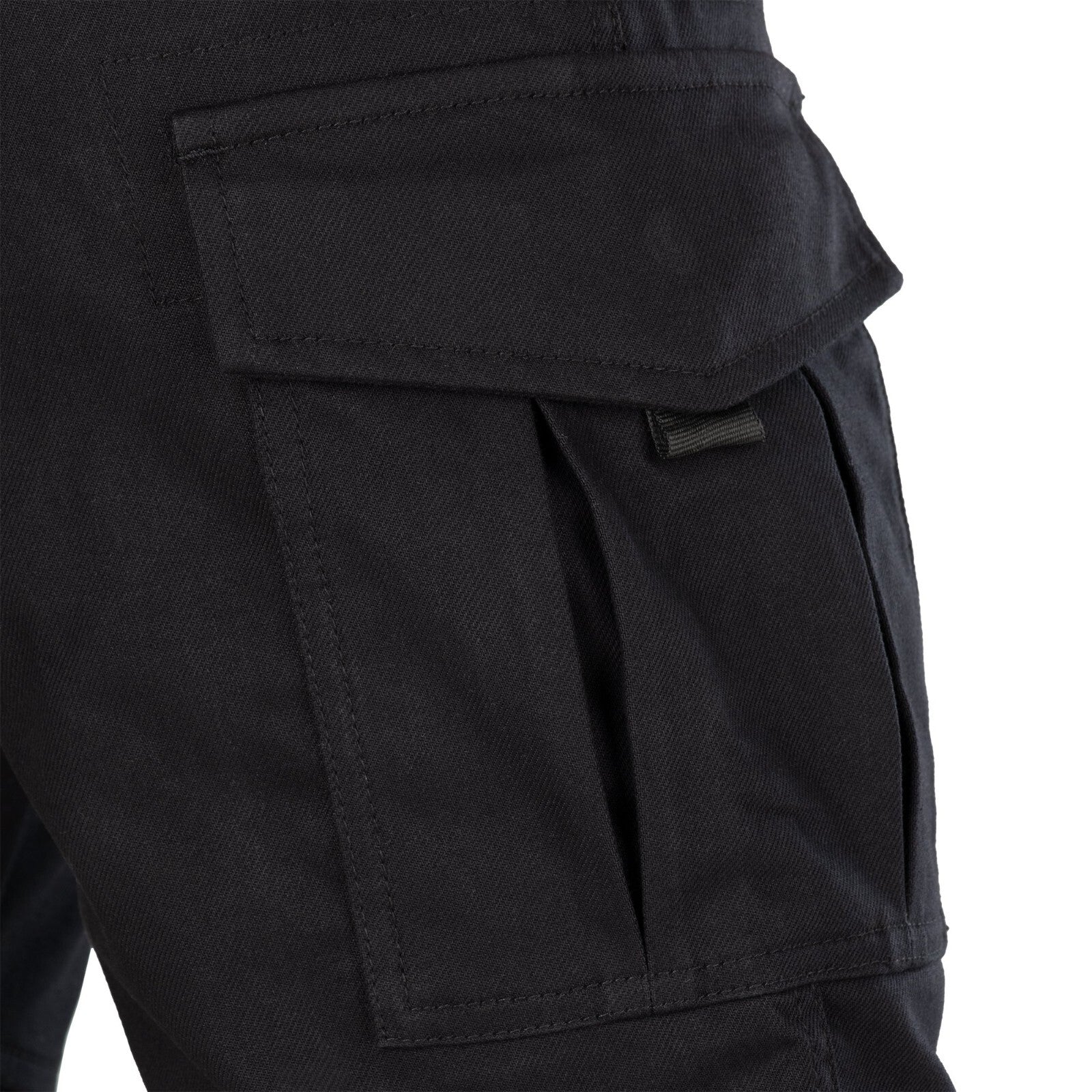 Oxford CE AA Armoured Motorcycle Motorbike Cargo Pants Jeans Black Short Leg