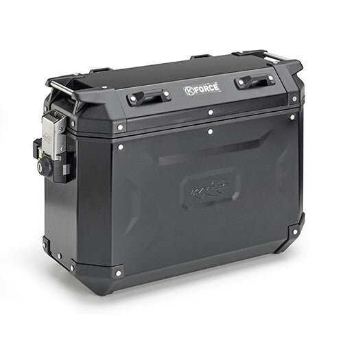 Kappa Motorcycle KFR37BL Monokey Cam Black Aluminium 37L Left Pannier/Side Case