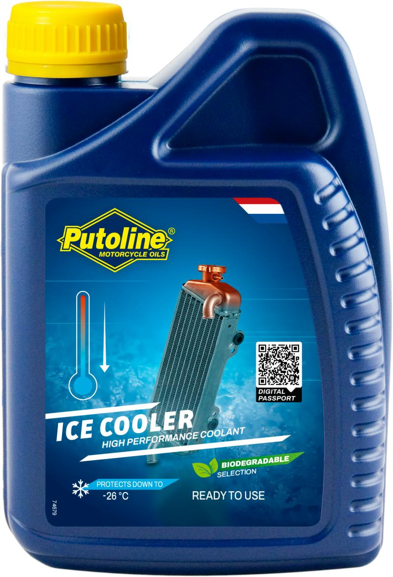 Putoline Ice Cooler Longlife Motorcycle Motorbike MX Coolant Antifreeze - 1L