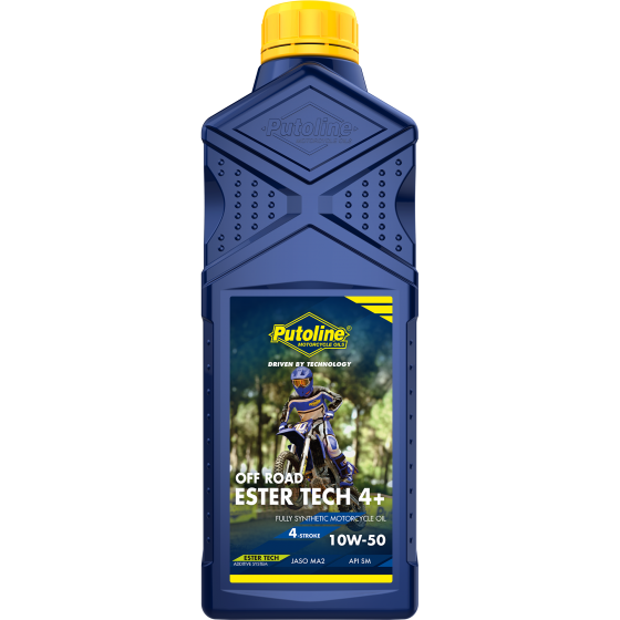 Putoline Ester Tech 4+ Off Road 10W/60 Fully Synth 4-Stroke Engine Oil 1L  70638