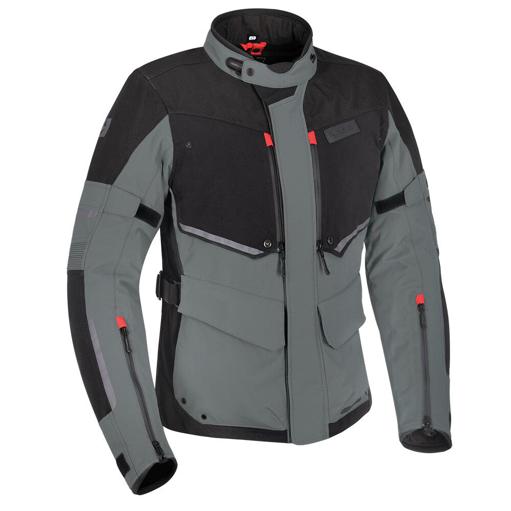 Oxford Mondial Advanced Laminate Waterproof Motorcycle Motorbike Jacket Grey