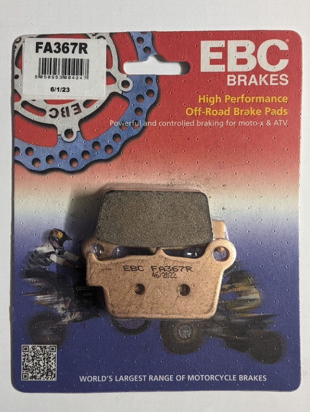 EBC Brake Pads for Yamaha Models - FA367R