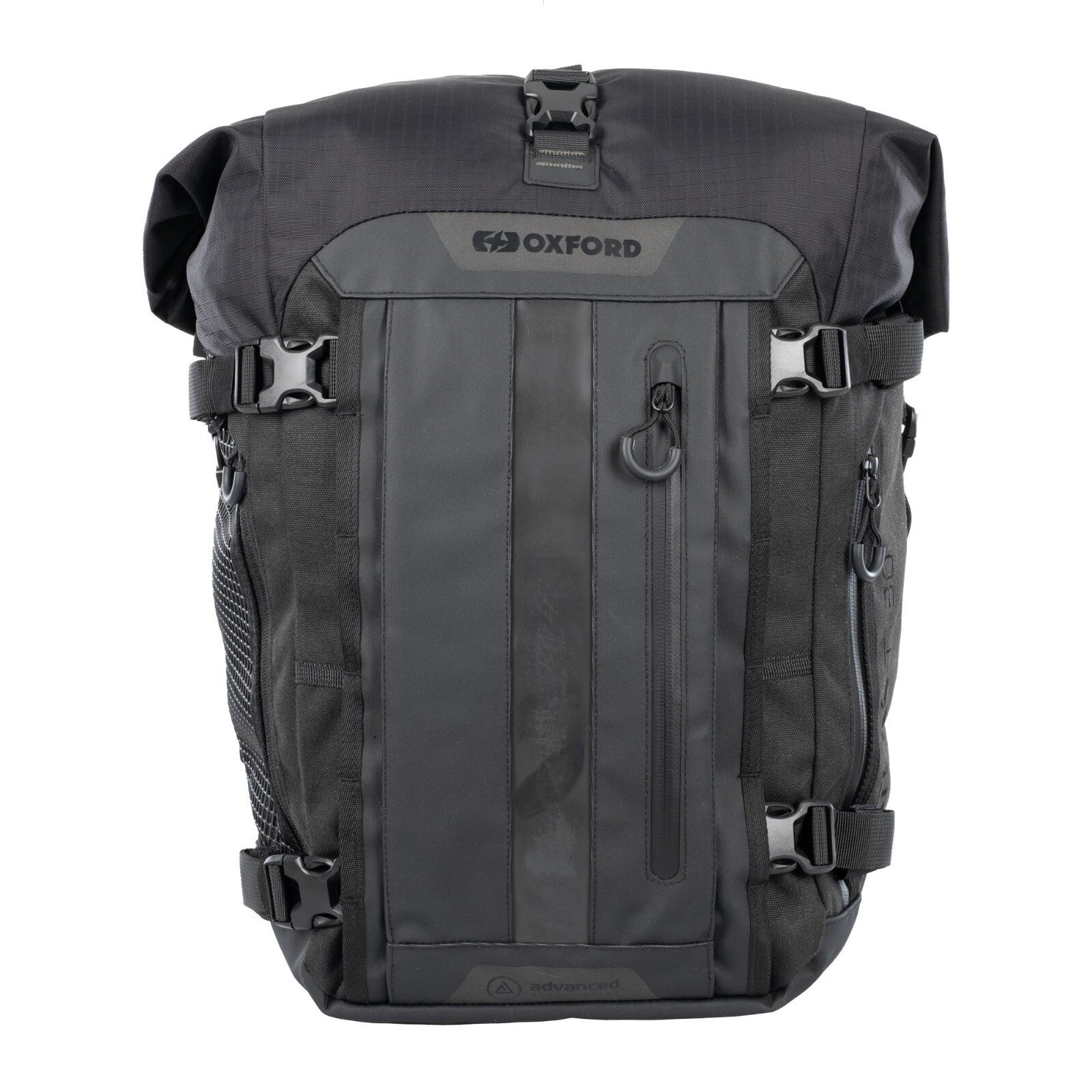 Oxford Atlas T-30 Advanced Motorcycle Motorbike Tourpack Black - OL00201