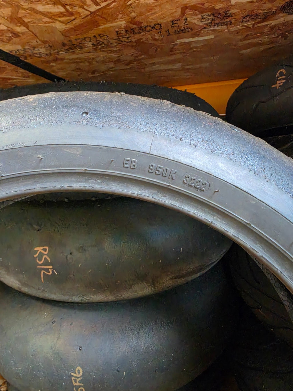 Metzeler Racetec Track Day Slicks 120 70 17 UN USED EDGE GRIP part worn