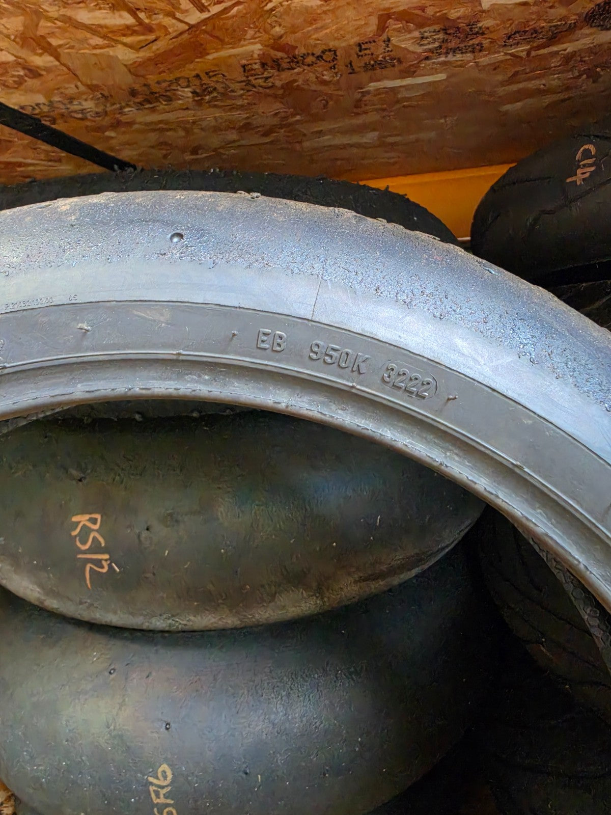Metzeler Racetec Track Day Slicks 120 70 17 UN USED EDGE GRIP part worn