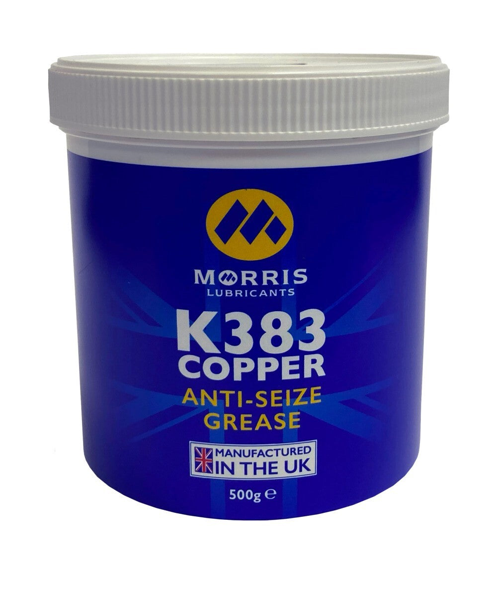 Morris K383 Anti-Seize High Quality Mineral Motorcycle Copper Grease - 500g