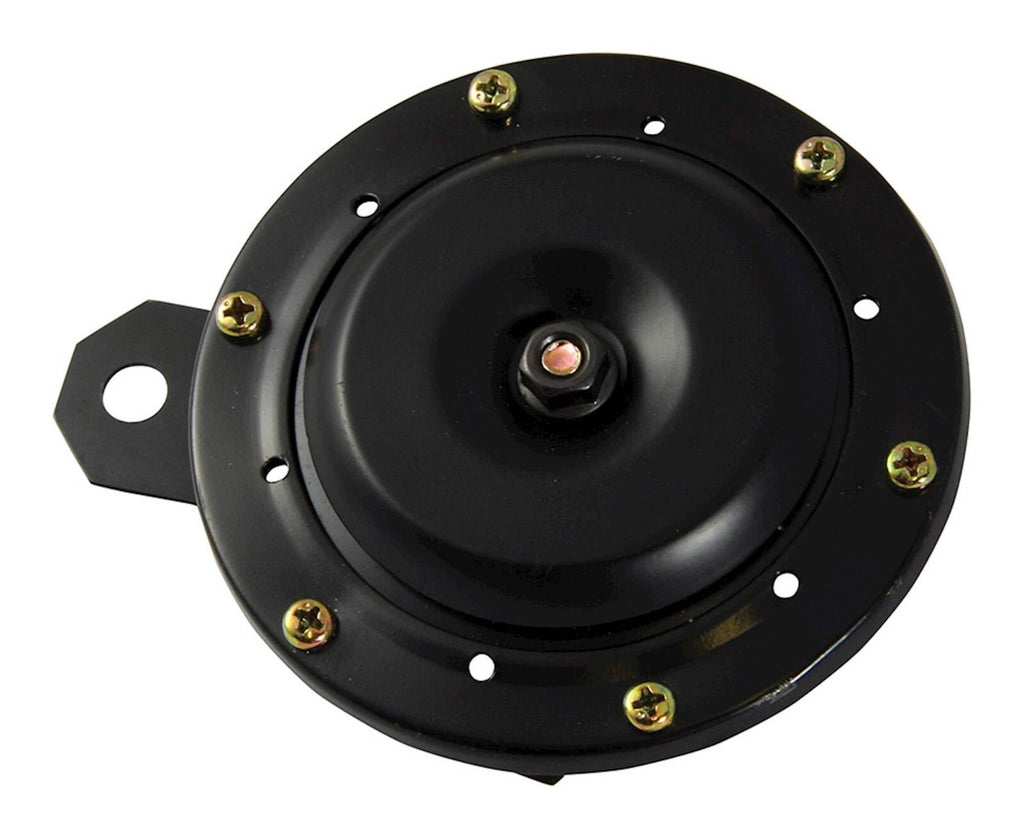 Bikeit 12v 100mm Motorcycle Motorbike 105db Horn - Matt Black