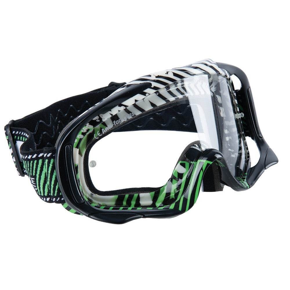MT Helmets MX Pro III MX Motocross Off Road Enduro Goggles - Green